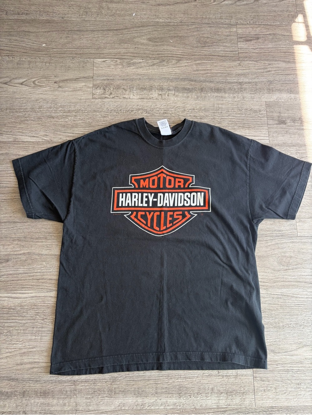 1998 Harley-Davidson Men's Black Logo T‑Shirt